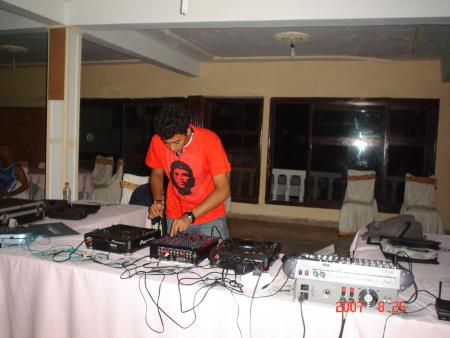 dj drumfire en action